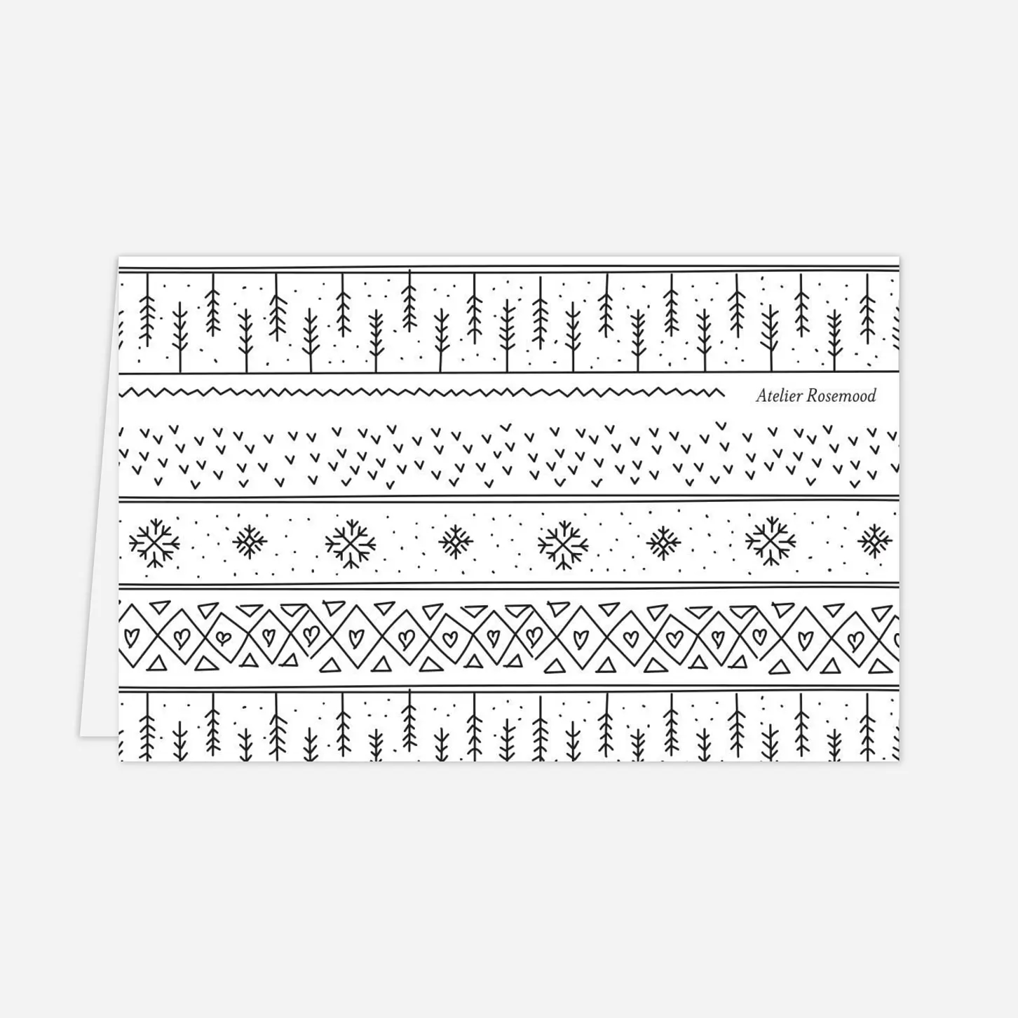 Marque-place mariage Promesse d'hiver