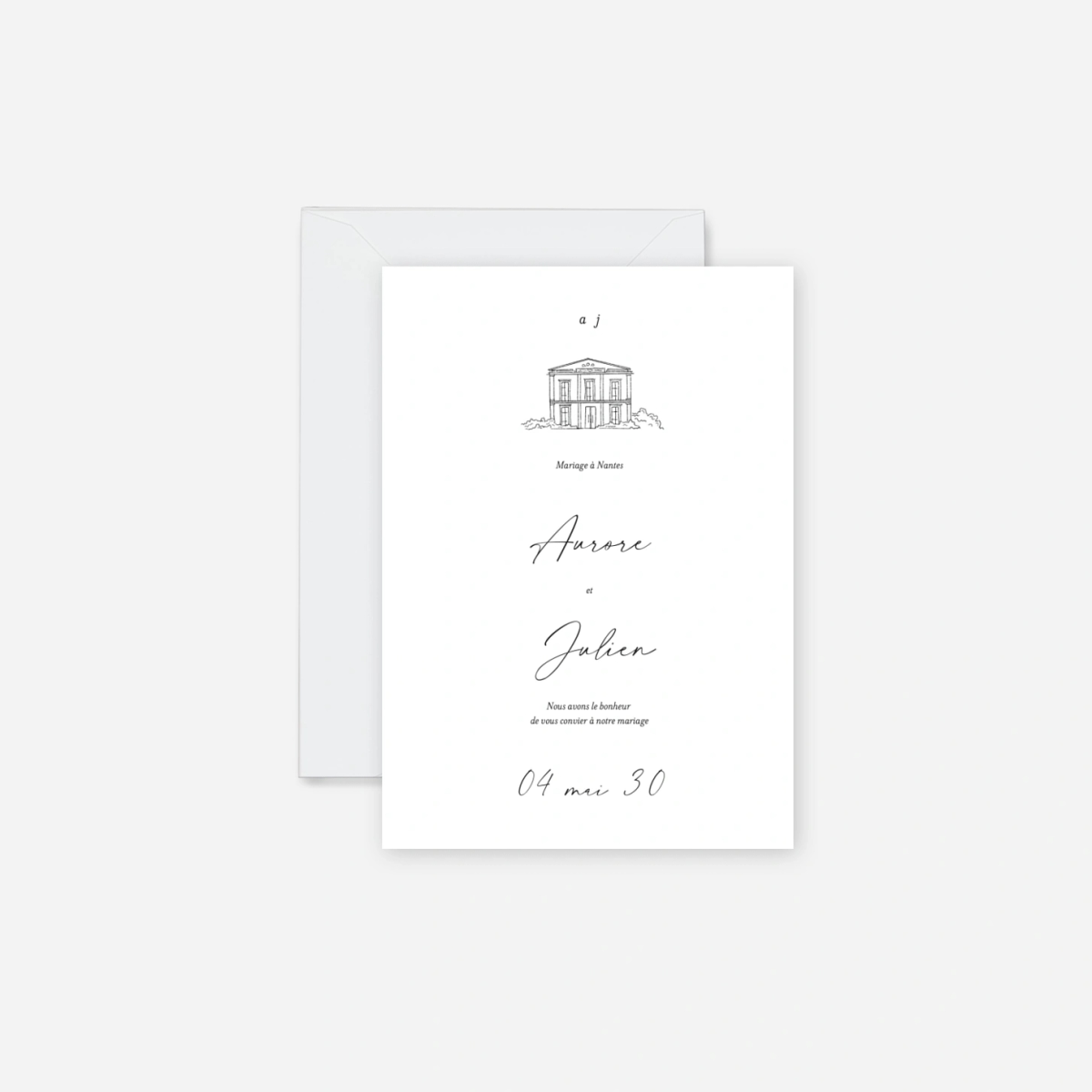 Faire-part mariage Premier regard