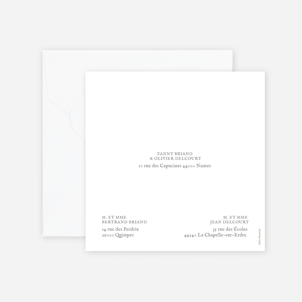 Faire-part mariage Provence