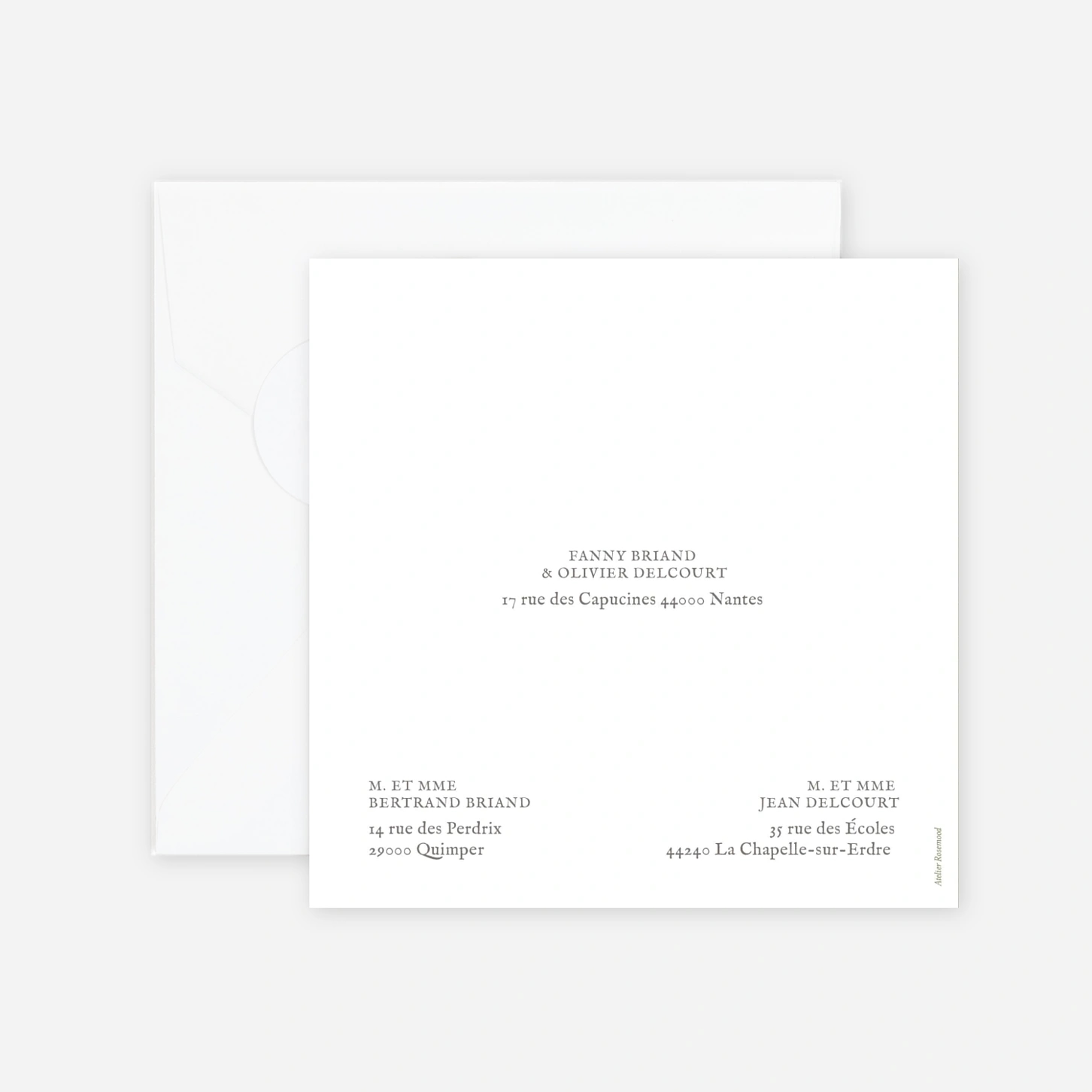 Faire-part mariage Provence