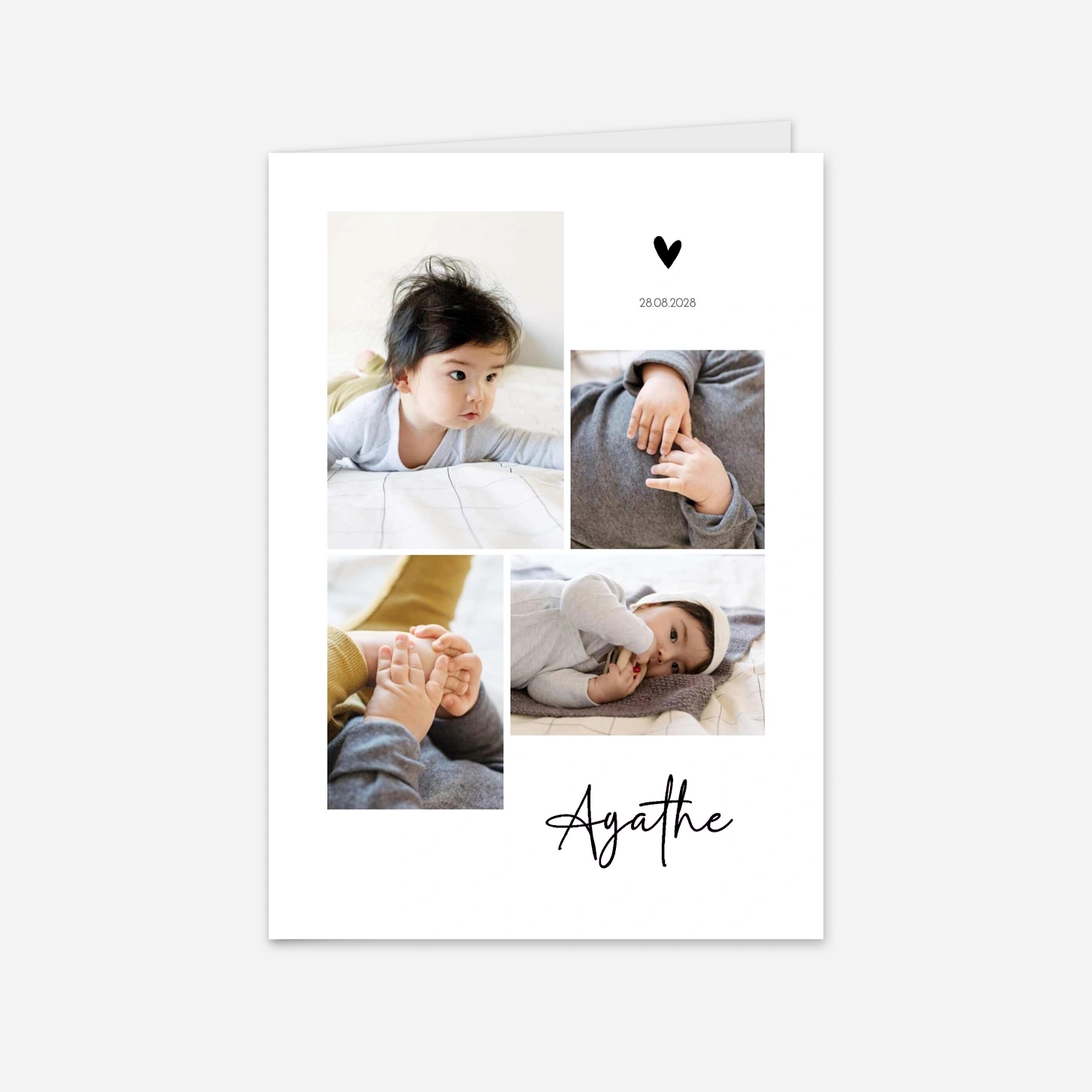 Faire-part naissance Bulle de douceur