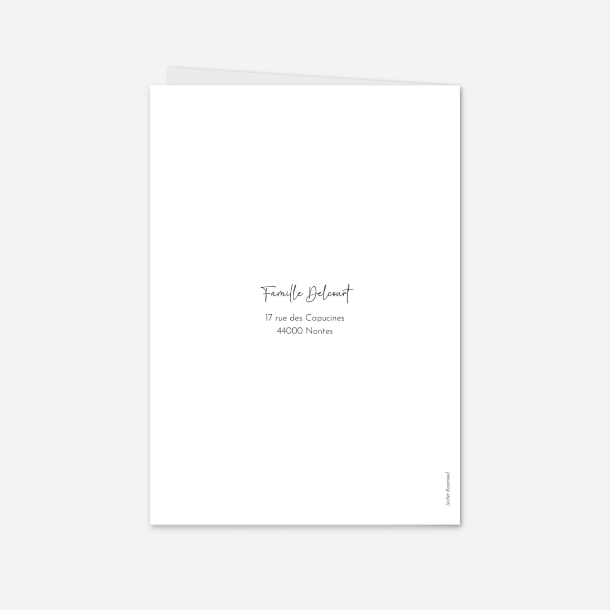 Faire-part naissance Bulle de douceur