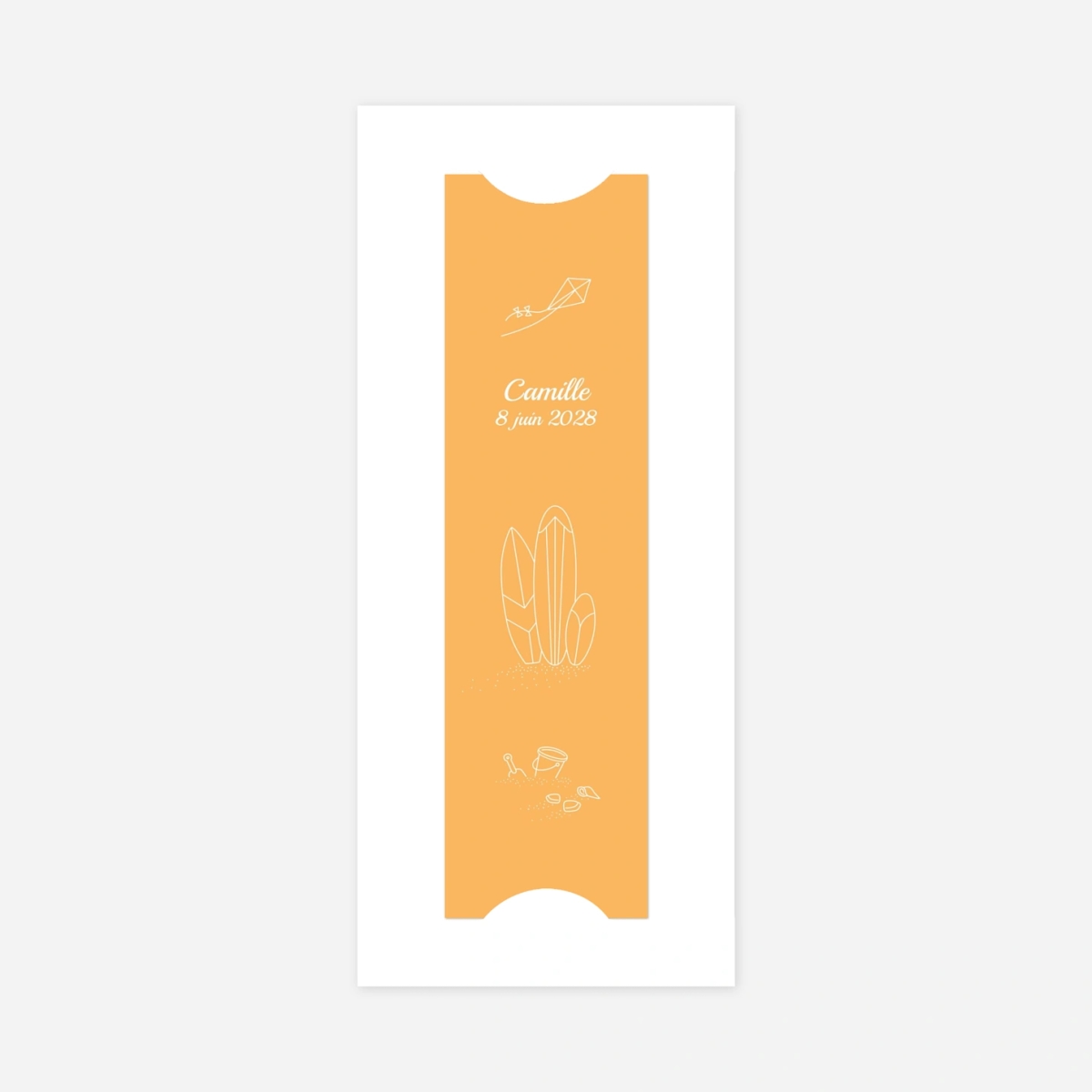 Faire-part naissance Première vague