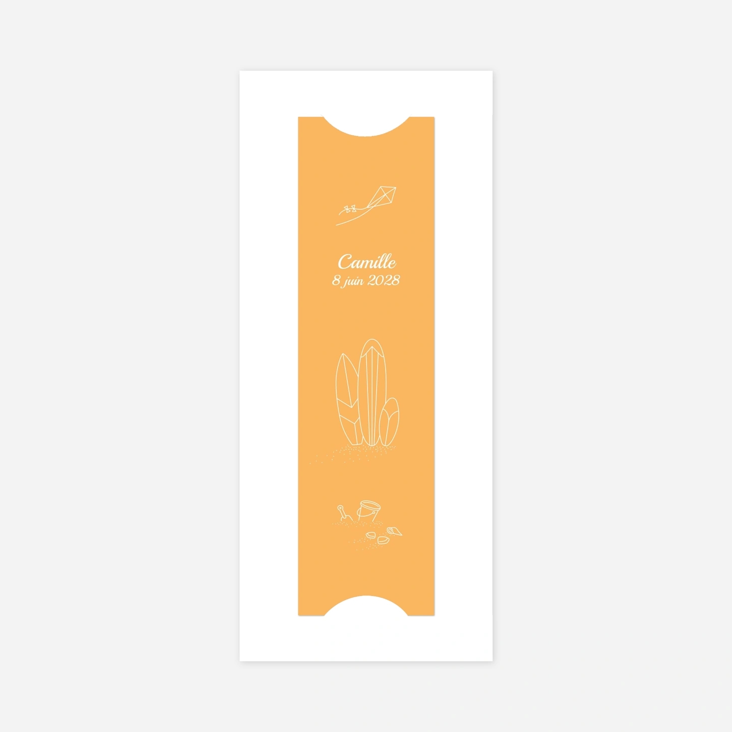 Faire-part naissance Première vague