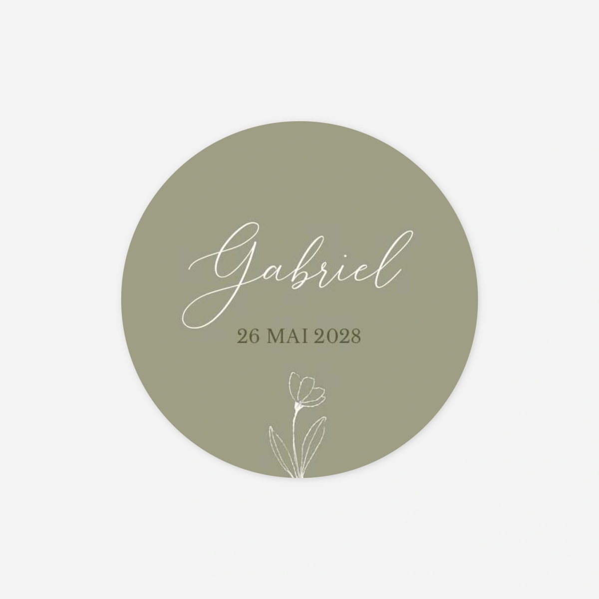 Stickers naissance Petite âme