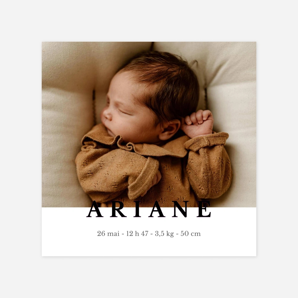 Faire-part naissance Petite Histoire