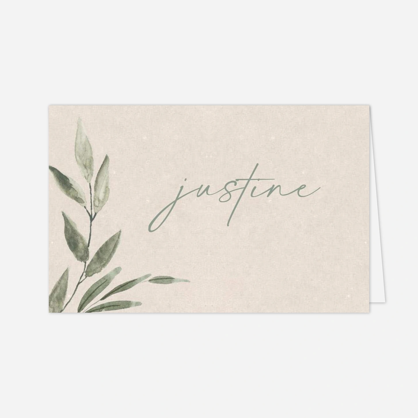 Marque-place mariage Rêve de Nature