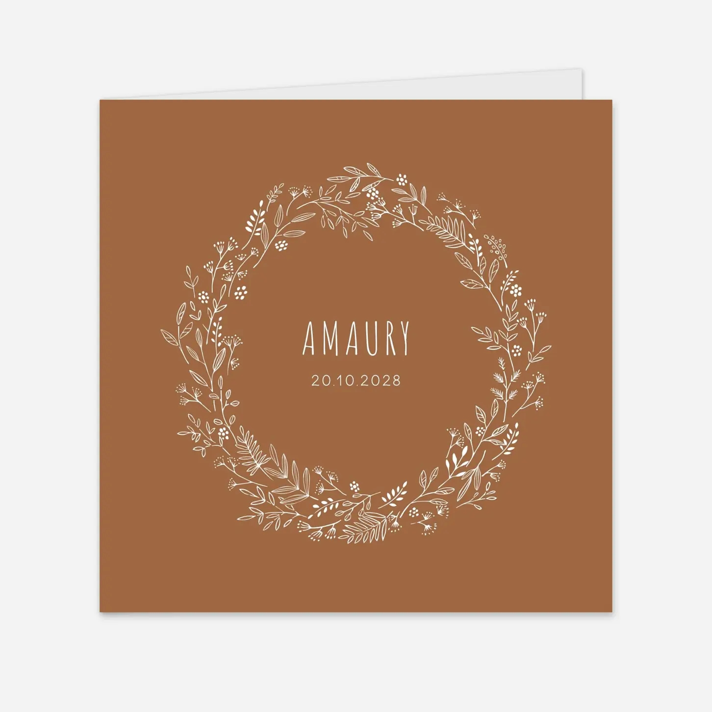 Faire-part naissance Ronde des prés