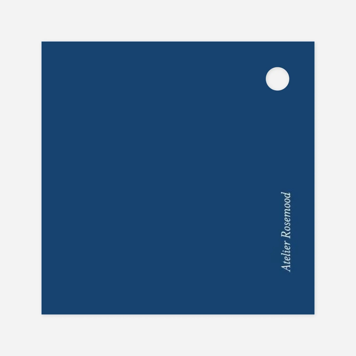 Etiquette perforée mariage Ronde des prés