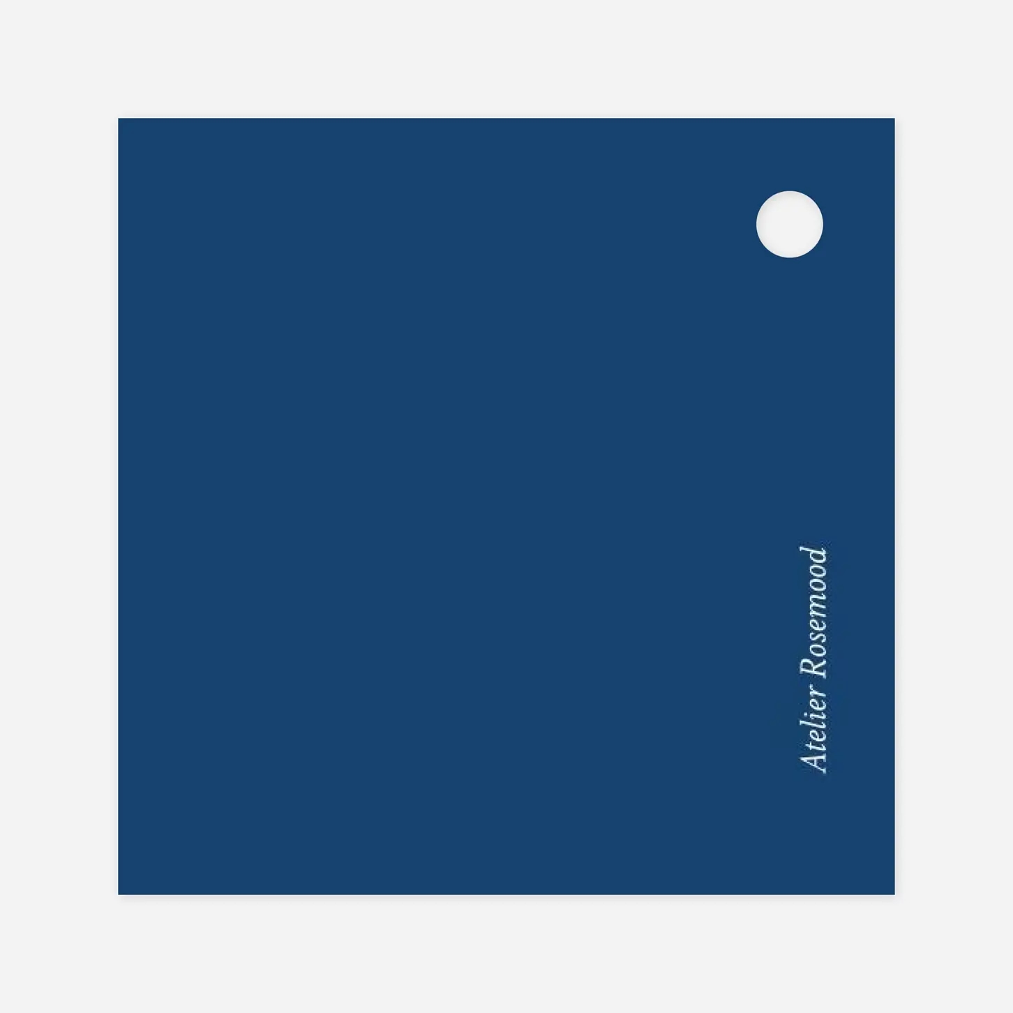 Etiquette perforée mariage Ronde des prés