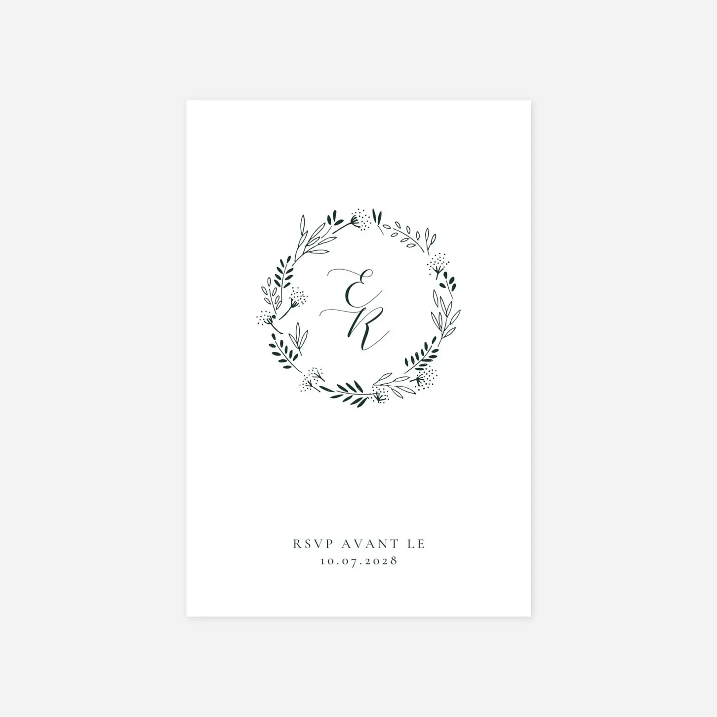 Carton réponse Ronde des prés