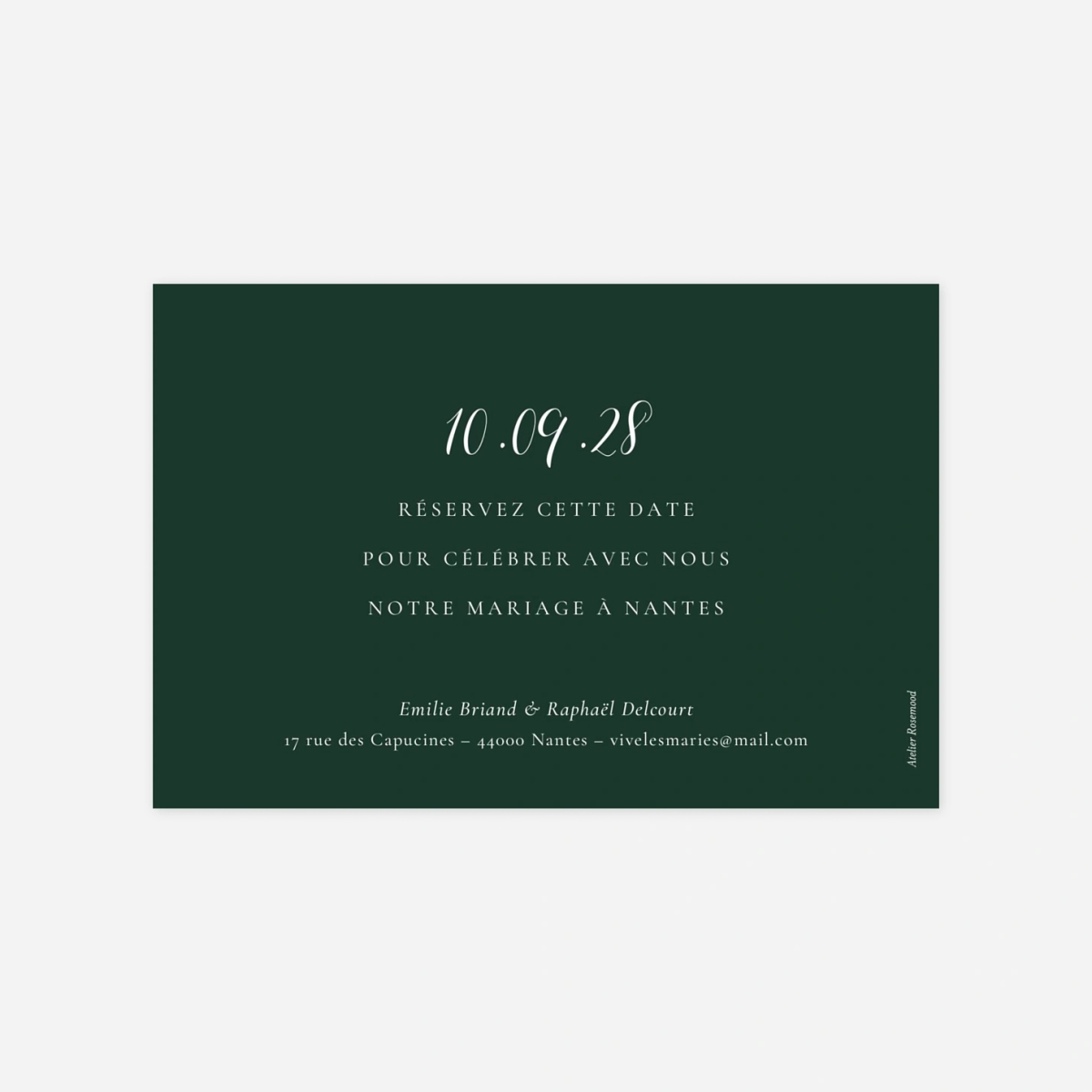 Save the date Ronde des prés