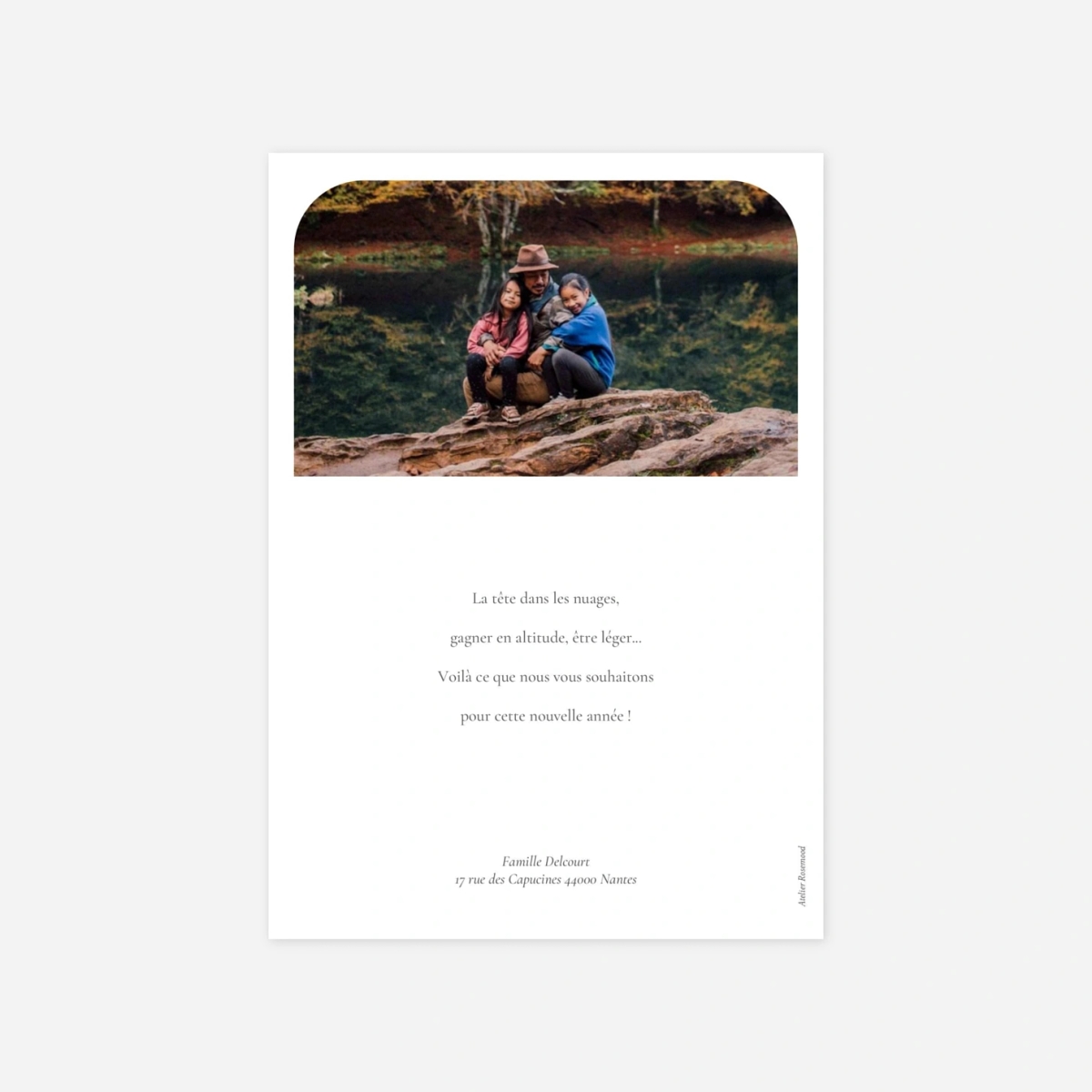 Carte de voeux Renouveau