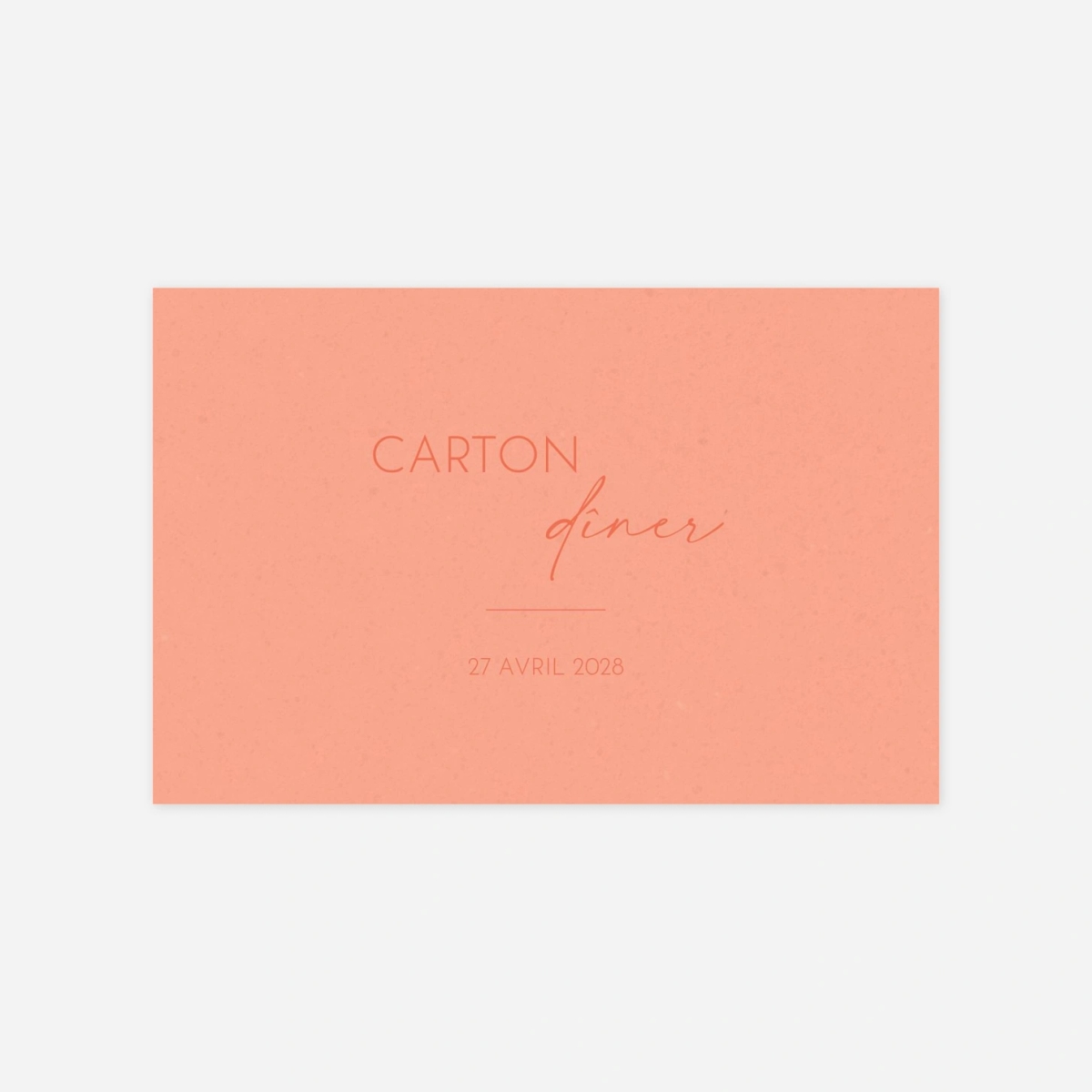 Carton d'invitation Douce harmonie