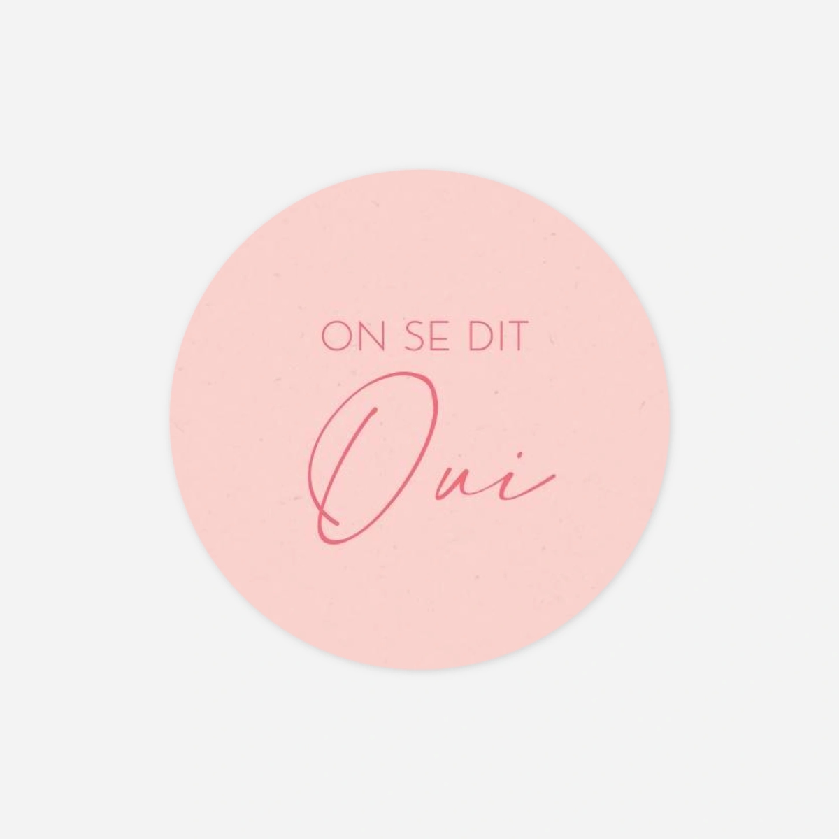 Stickers mariage Douce harmonie