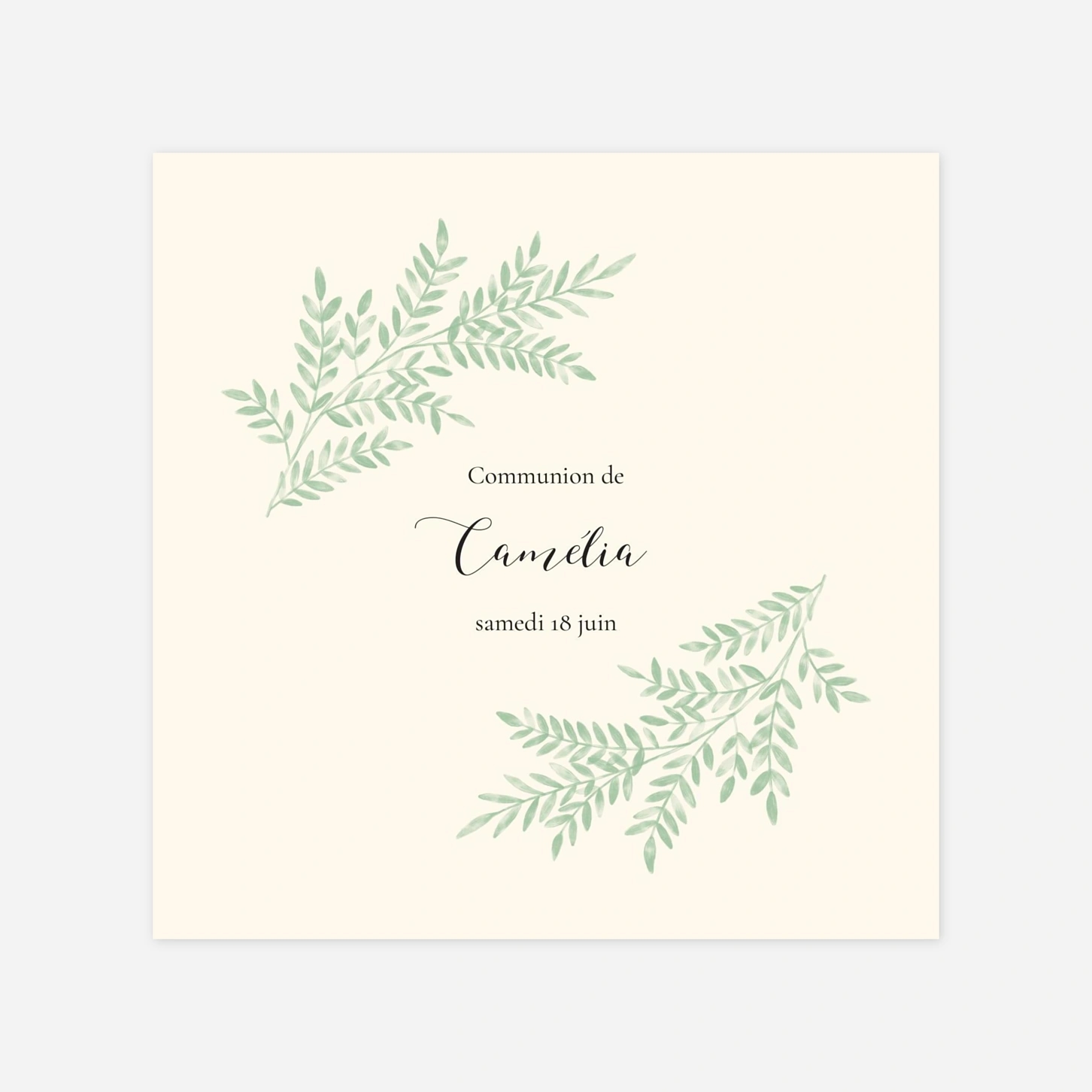 Invitation communion Ritournelle