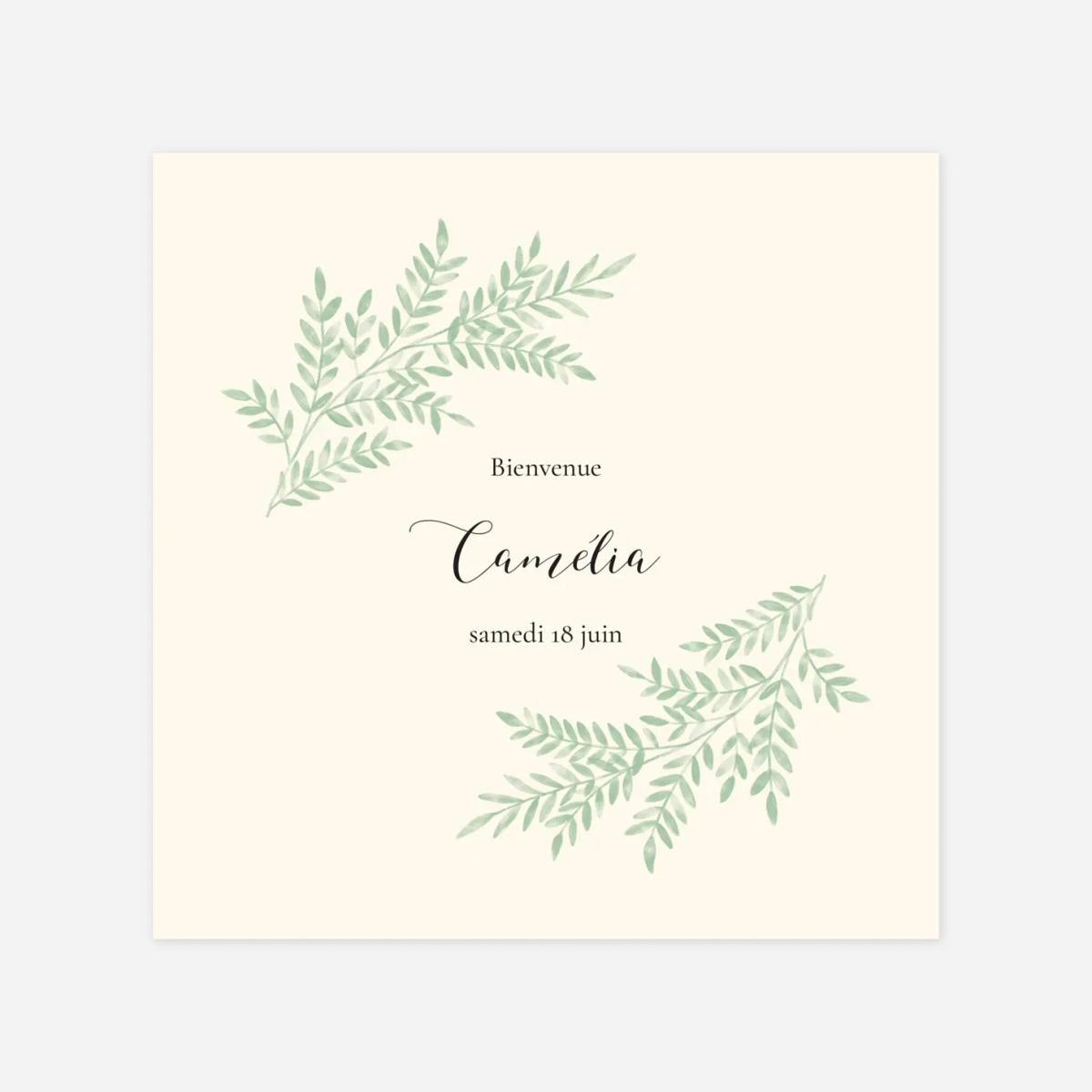 Faire-part naissance Ritournelle