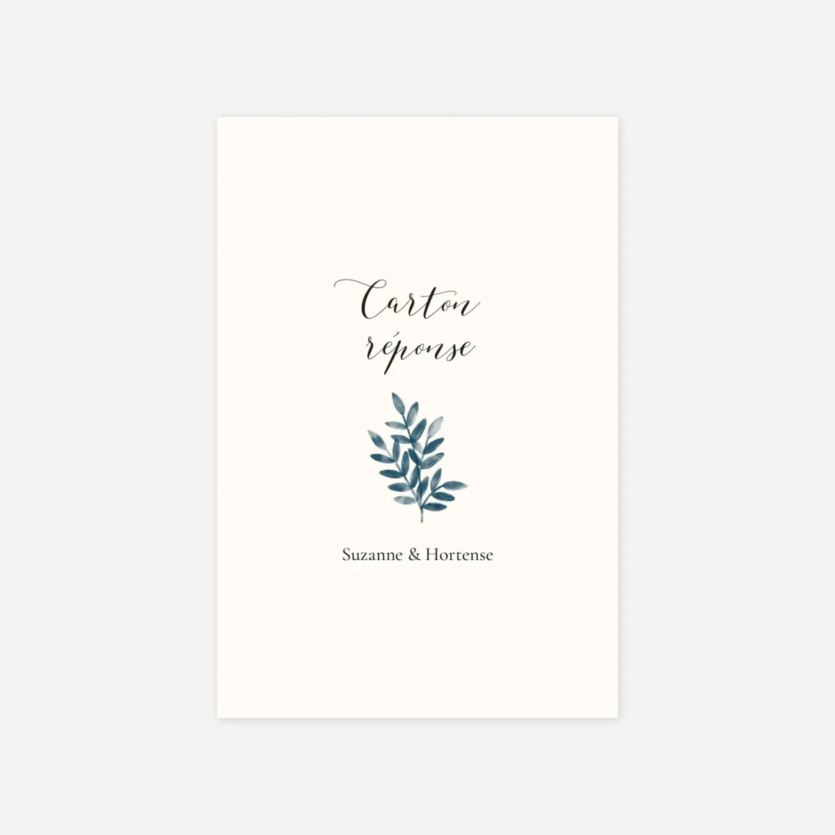 Carton réponse Ritournelle