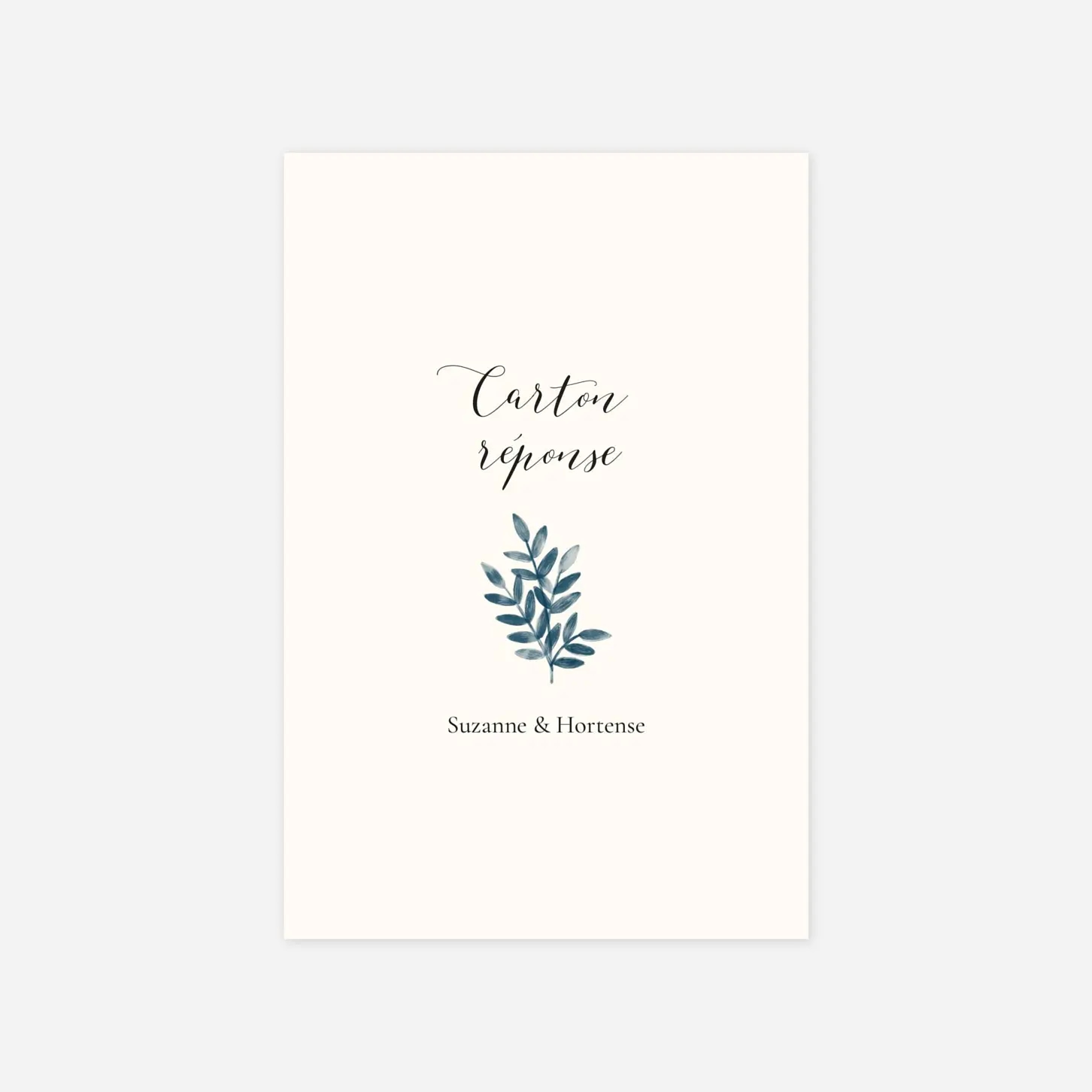 Carton réponse Ritournelle