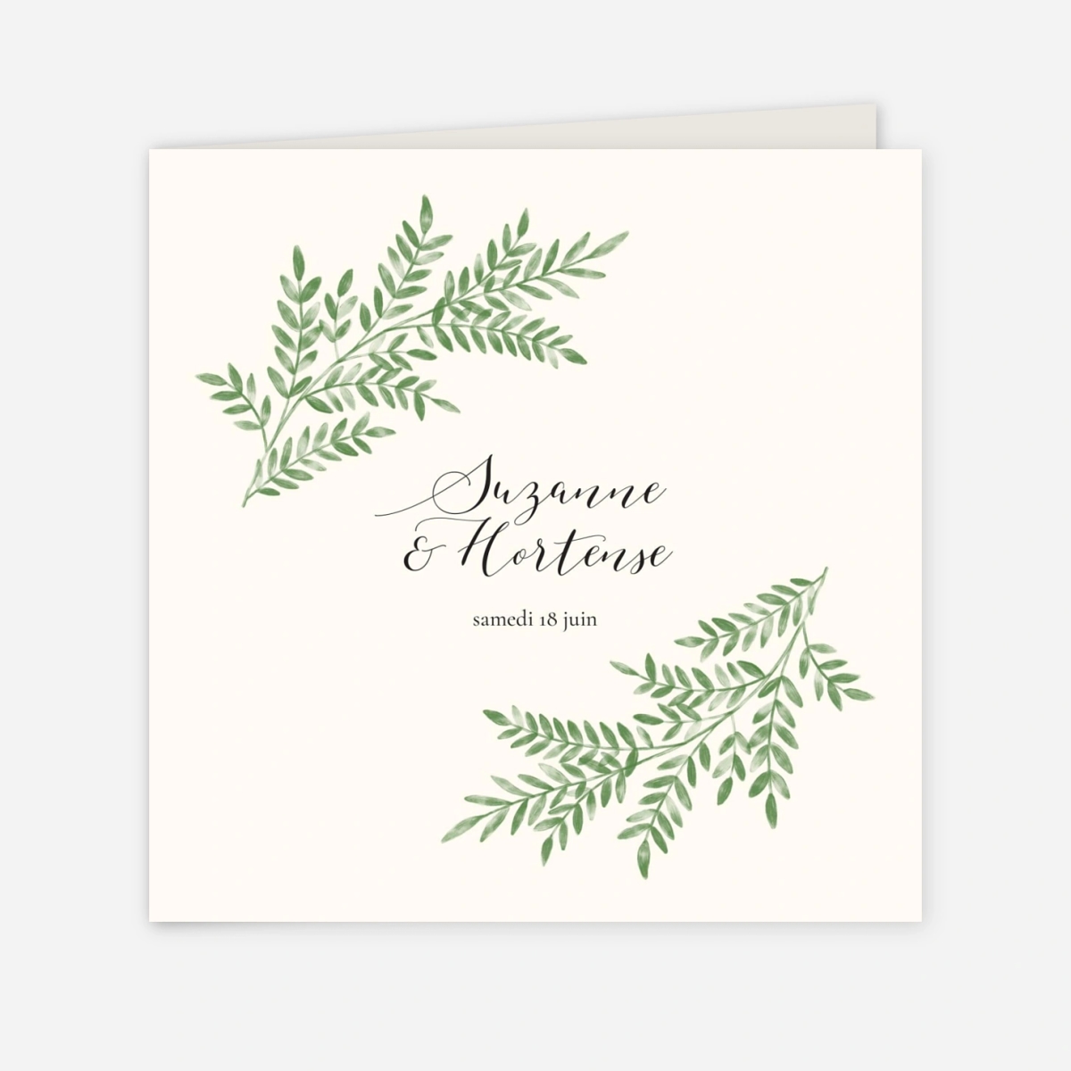 Faire-part mariage Ritournelle