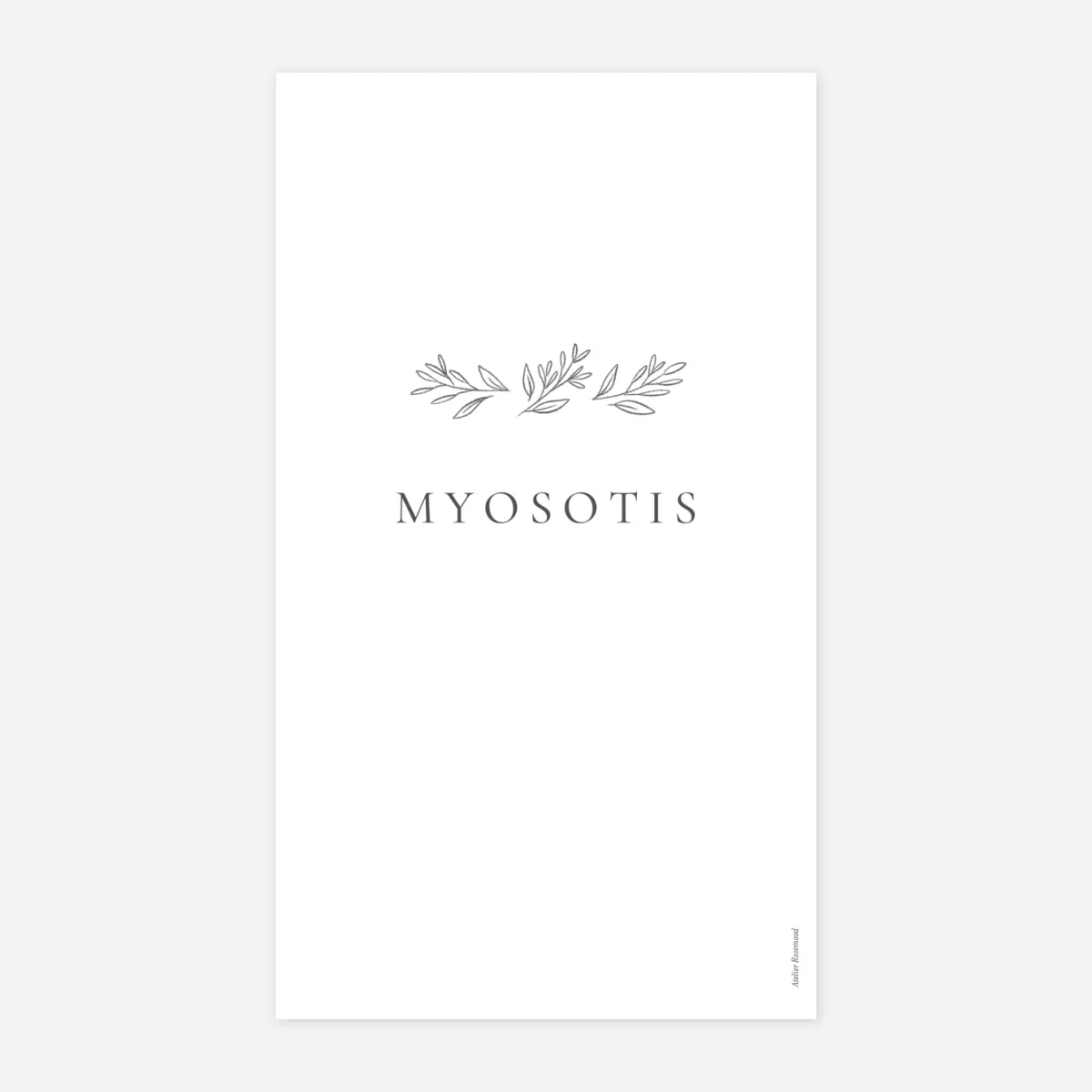 Marque-table mariage Romantique