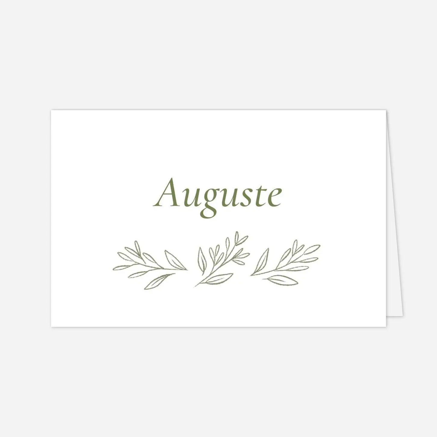 Marque-place mariage Romantique