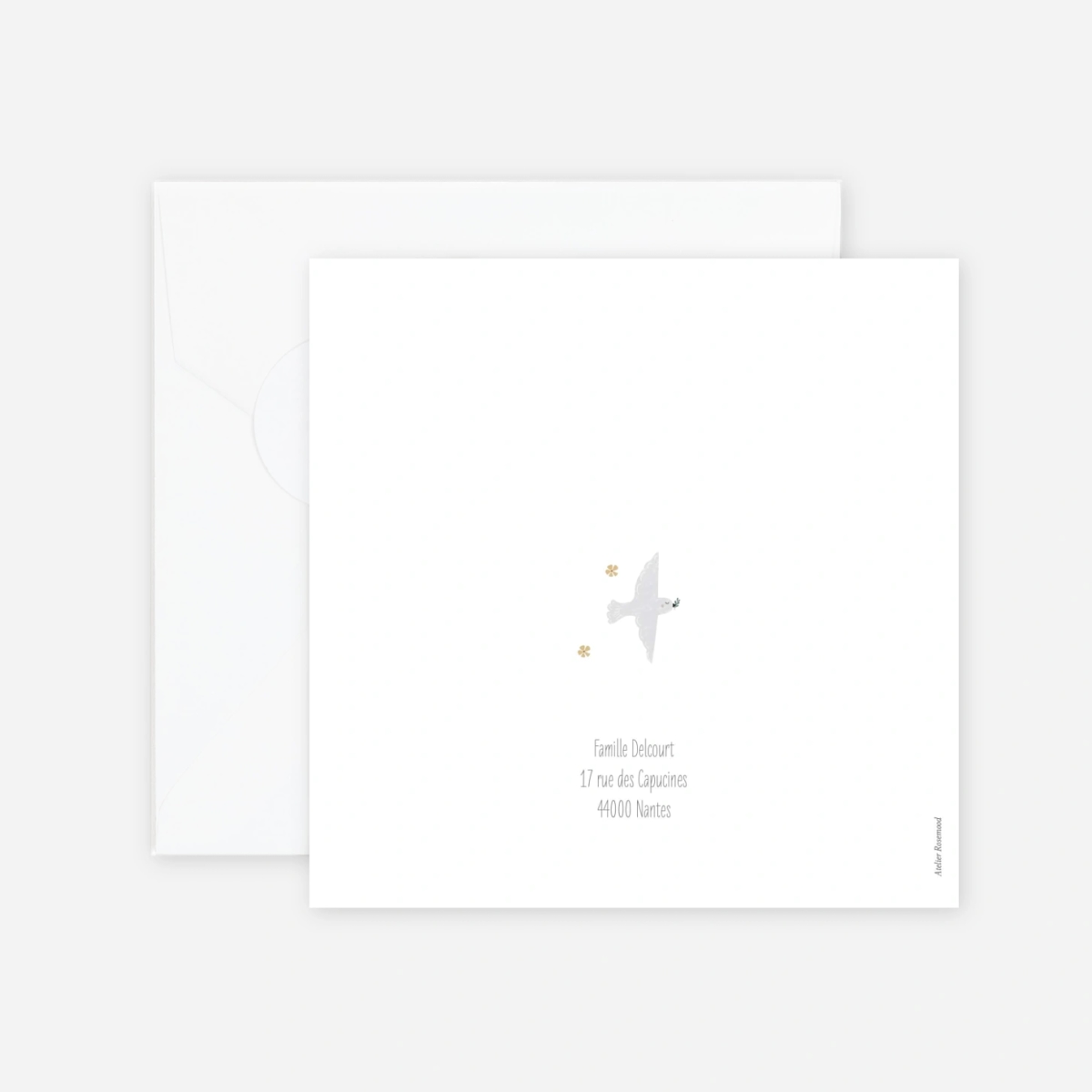 Faire-part baptême Tendre horizon