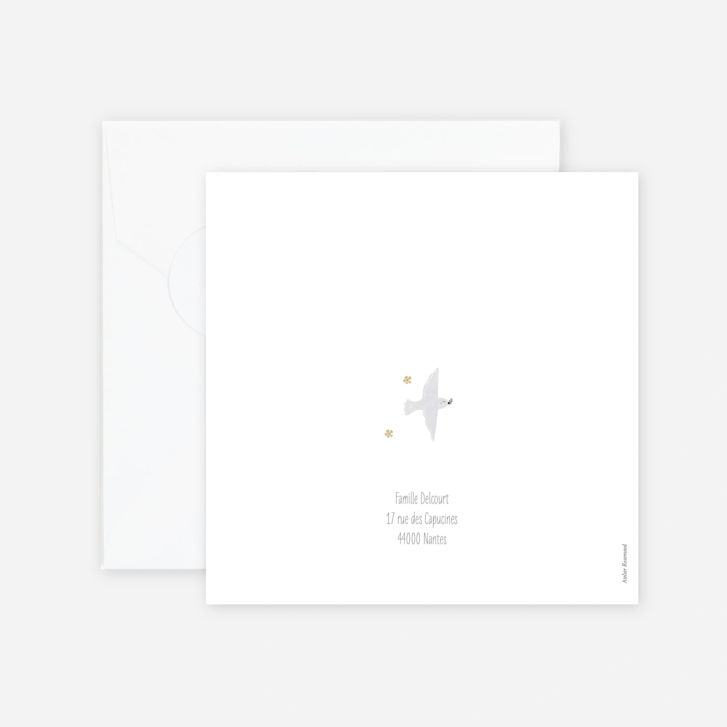 Faire-part baptême Tendre horizon