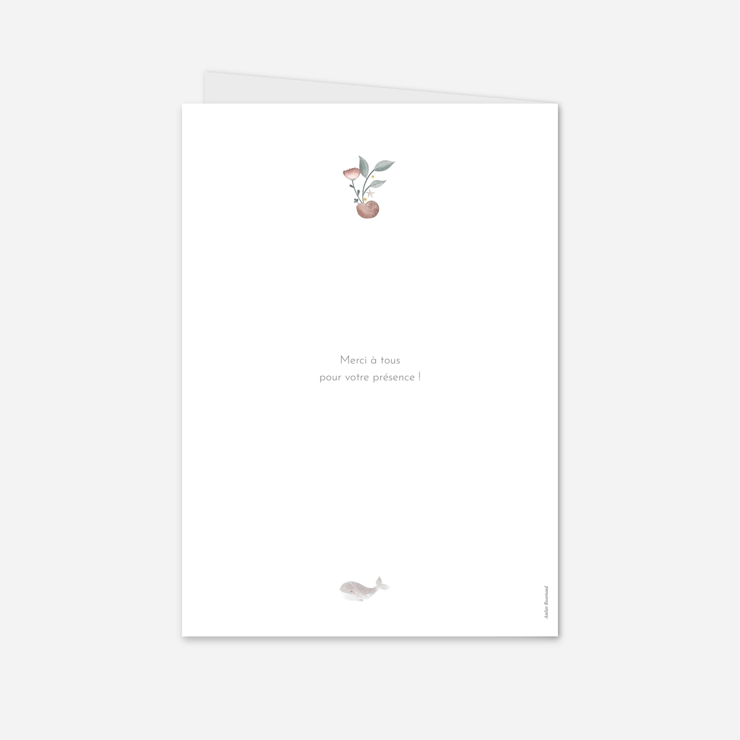 Livret de messe baptême Tendres flots