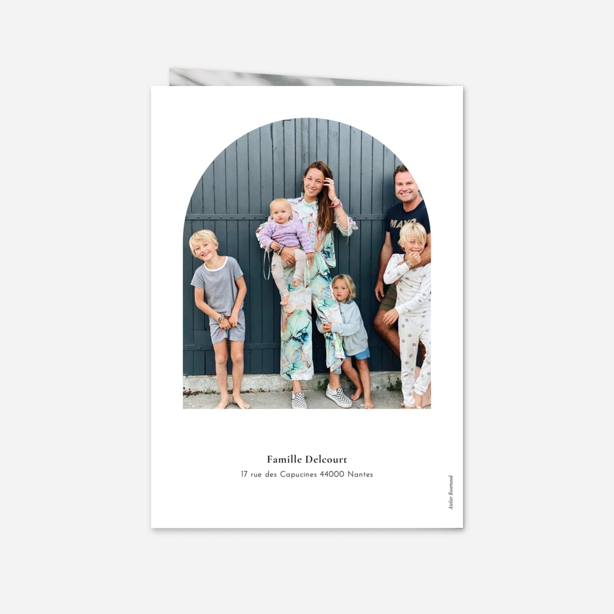 Carte de voeux Beaux Souvenirs