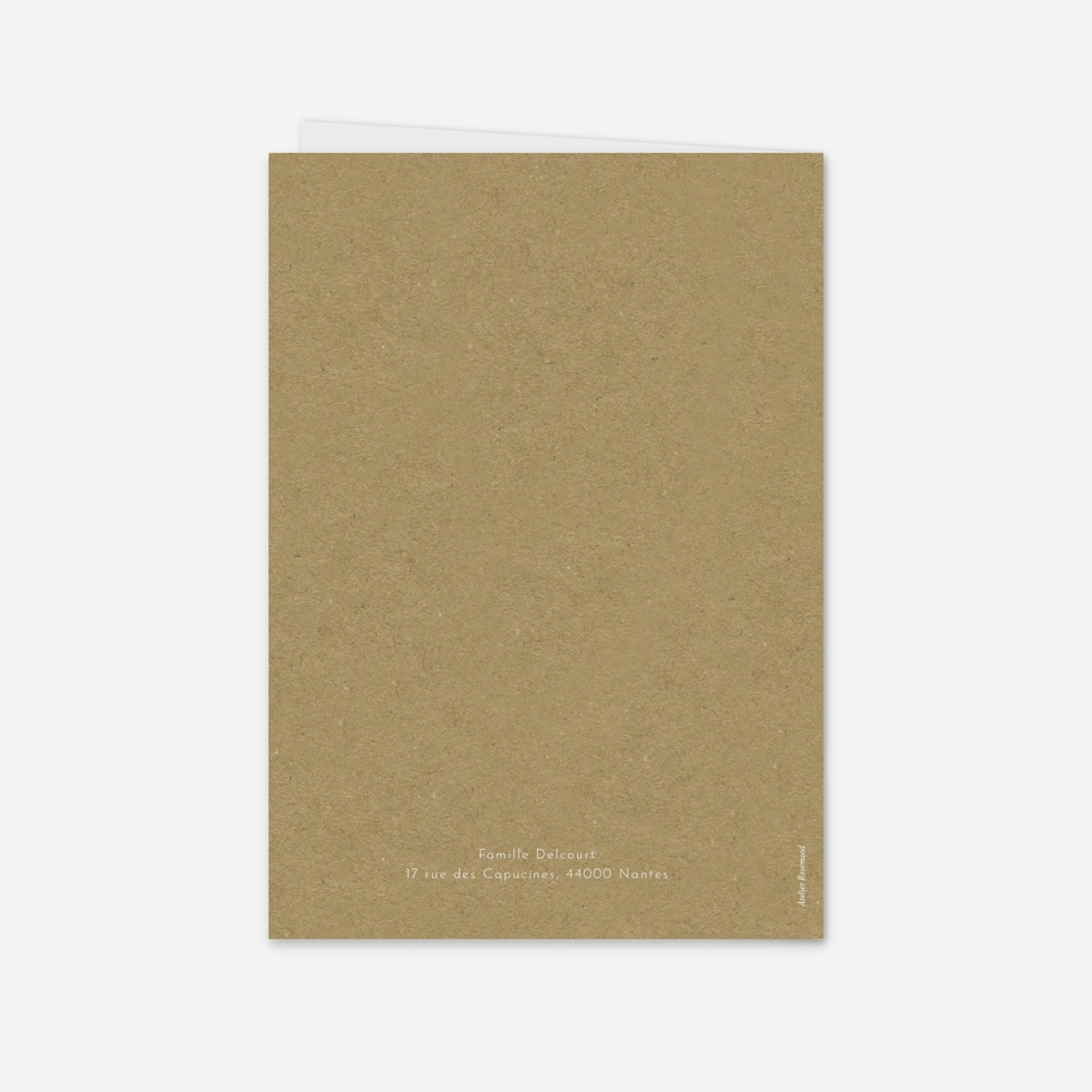 Carte de voeux Saison des voeux