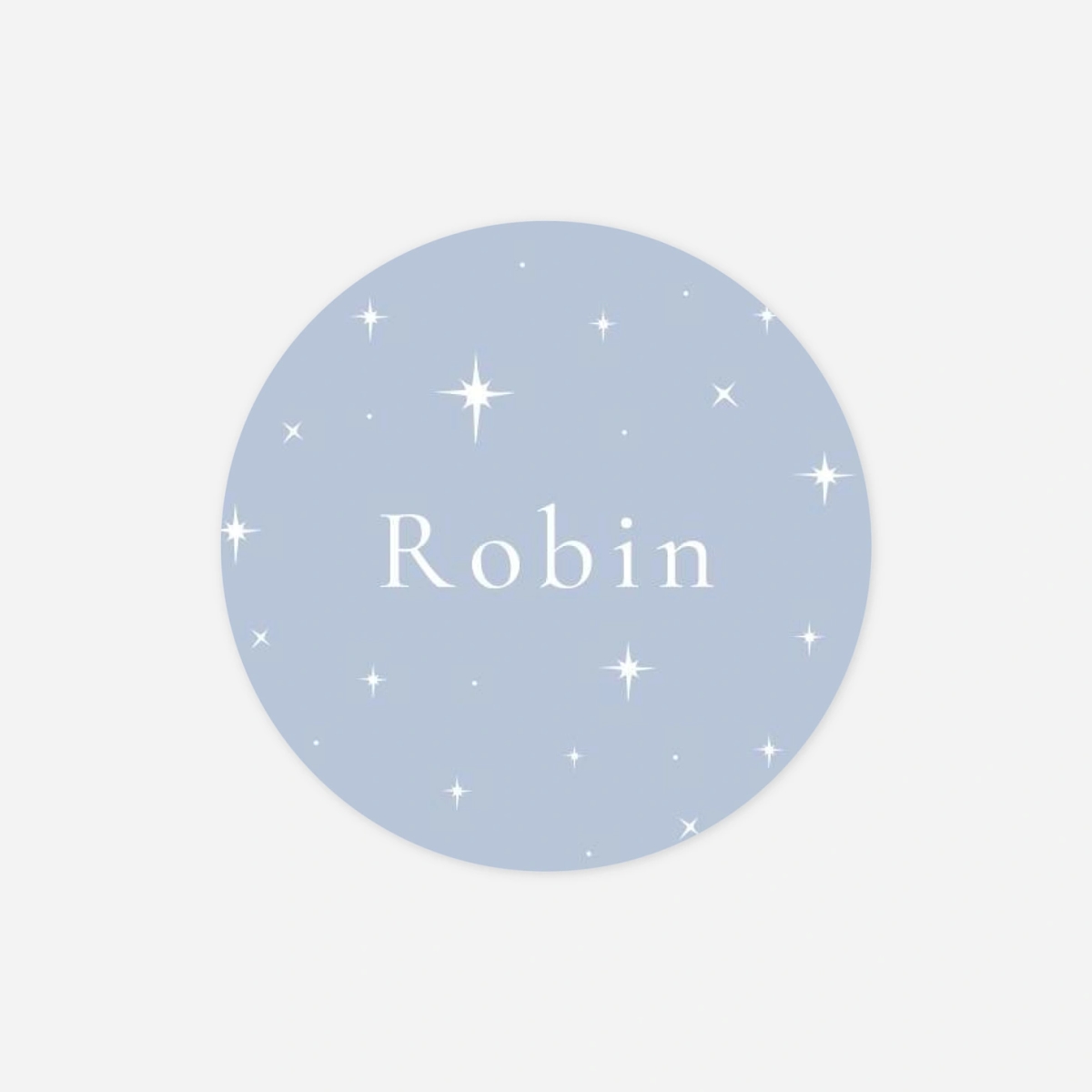 Stickers naissance Sous les étoiles