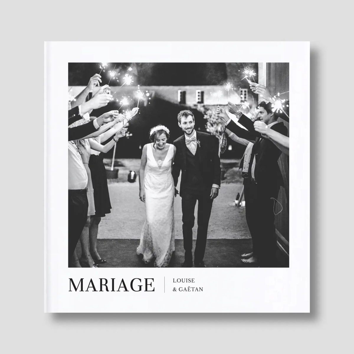 Album photo ouverture à plat Simple Élégance