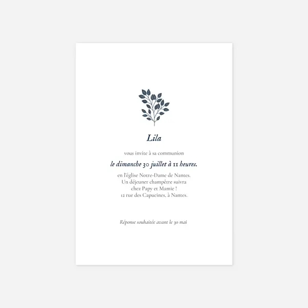 Signature végétale