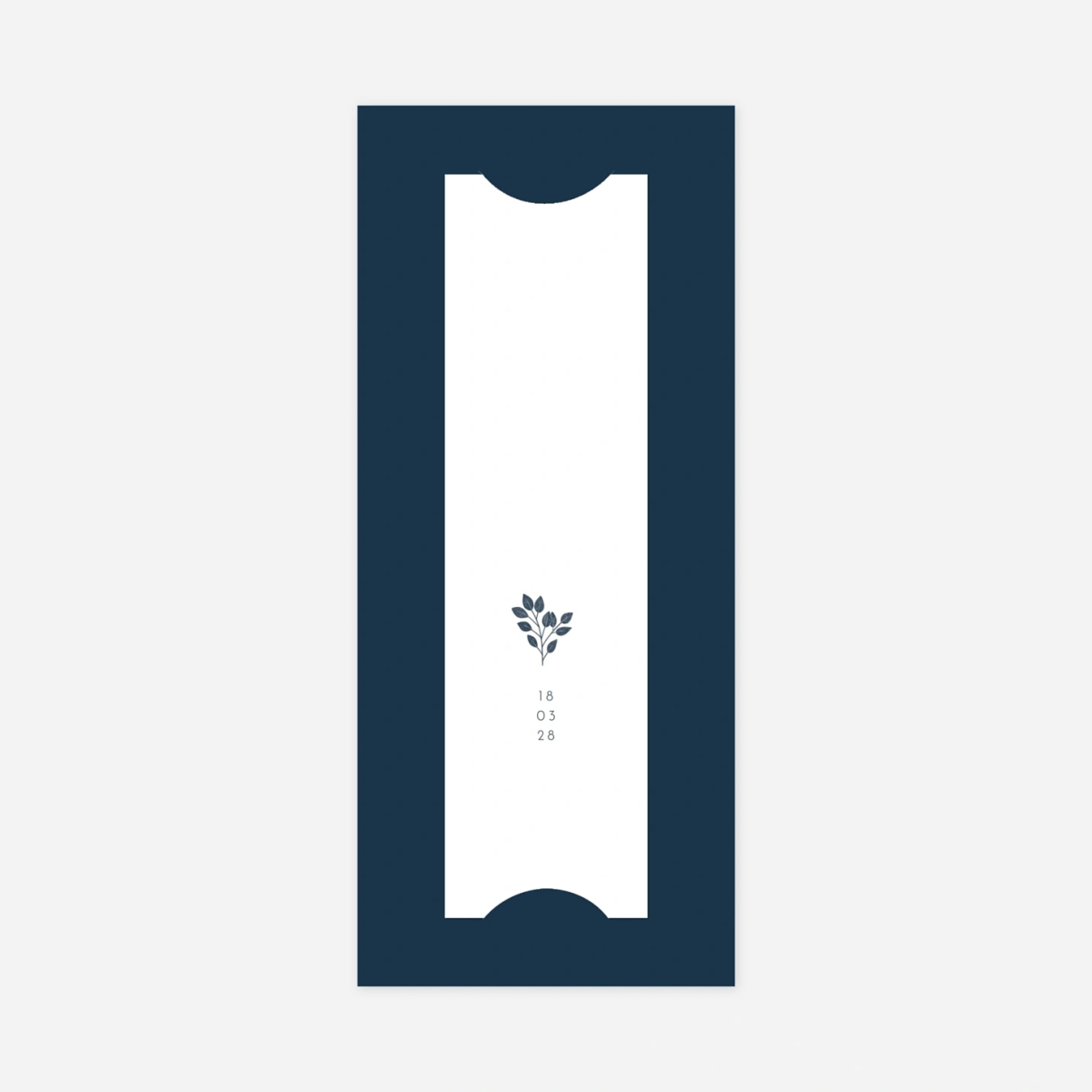 Faire-part naissance Signature végétale