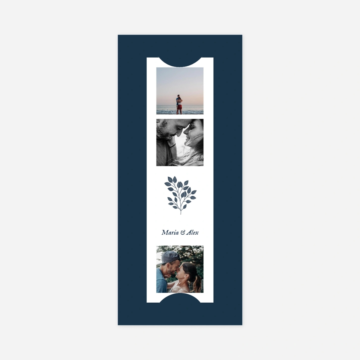 Faire-part mariage Signature végétale