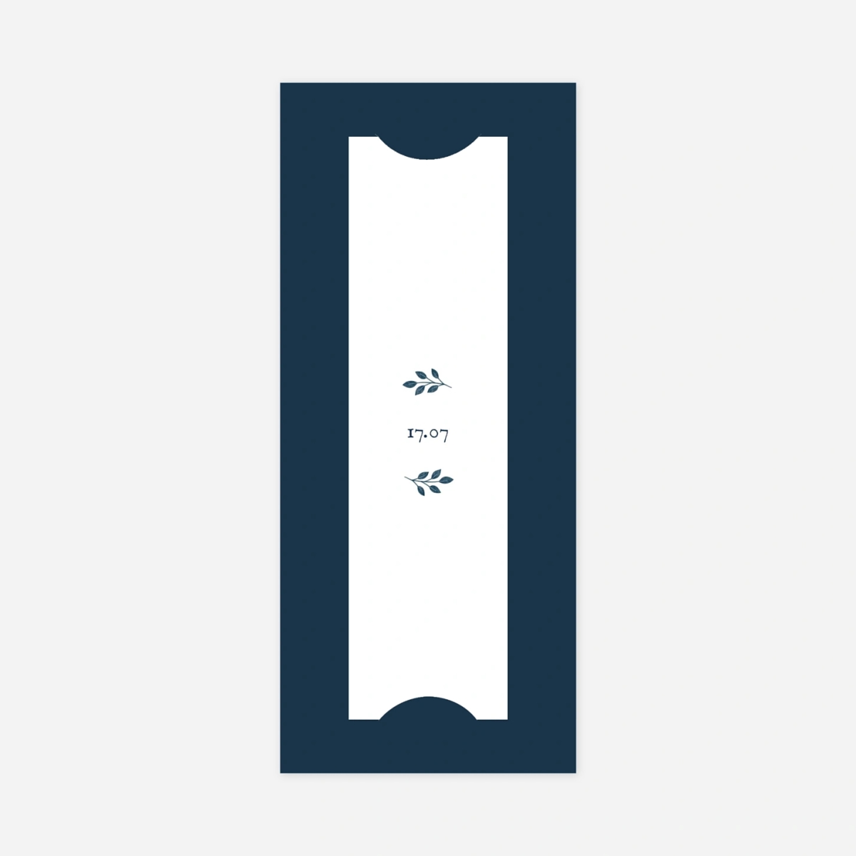 Faire-part mariage Signature végétale