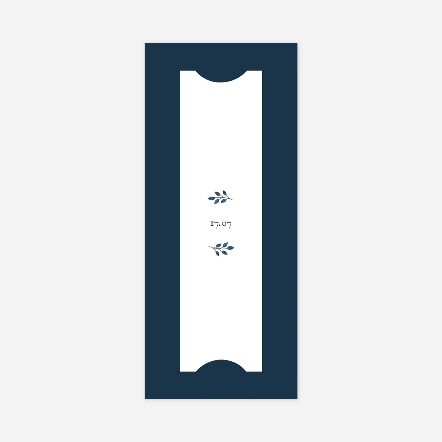 Faire-part mariage Signature végétale