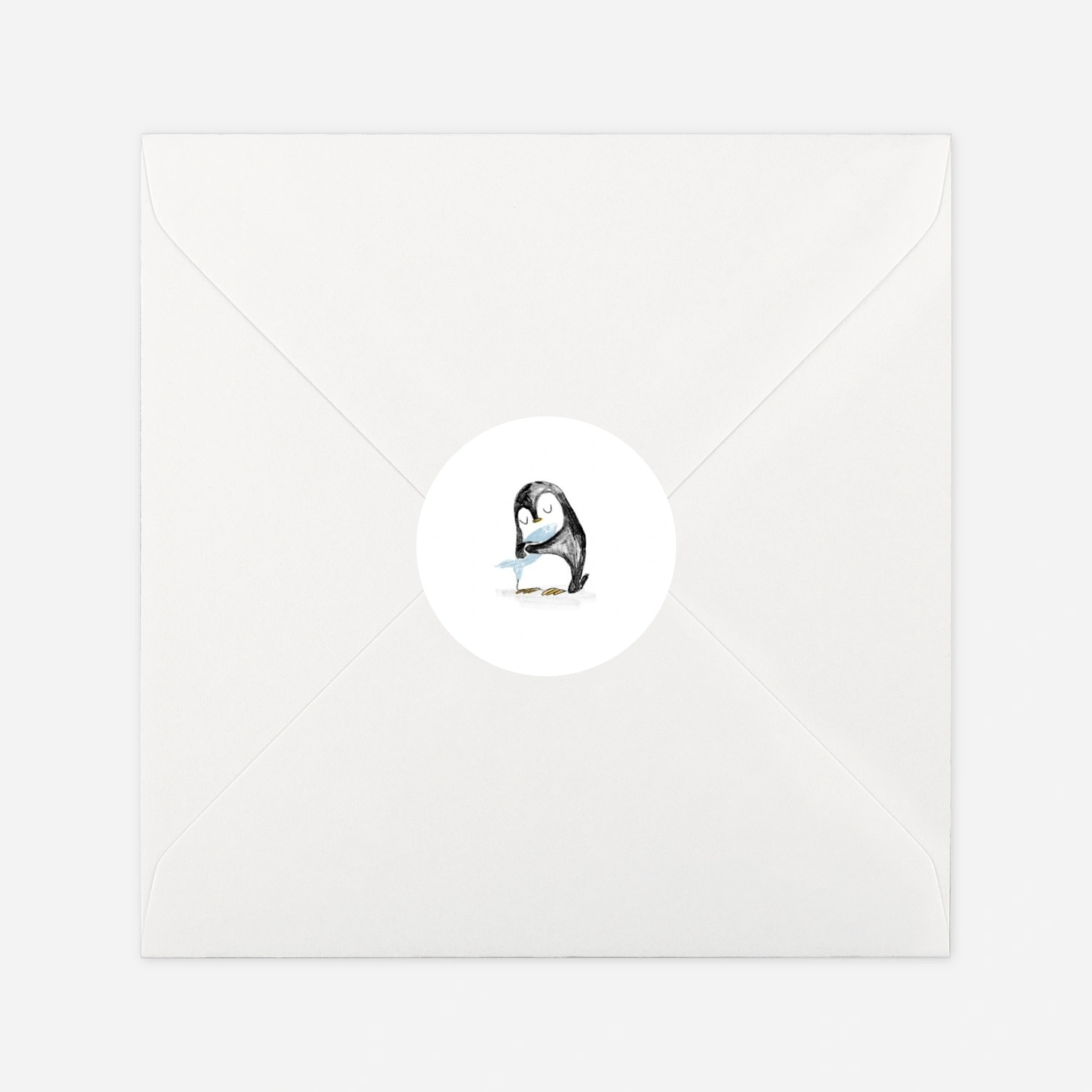 Stickers naissance Sur la banquise