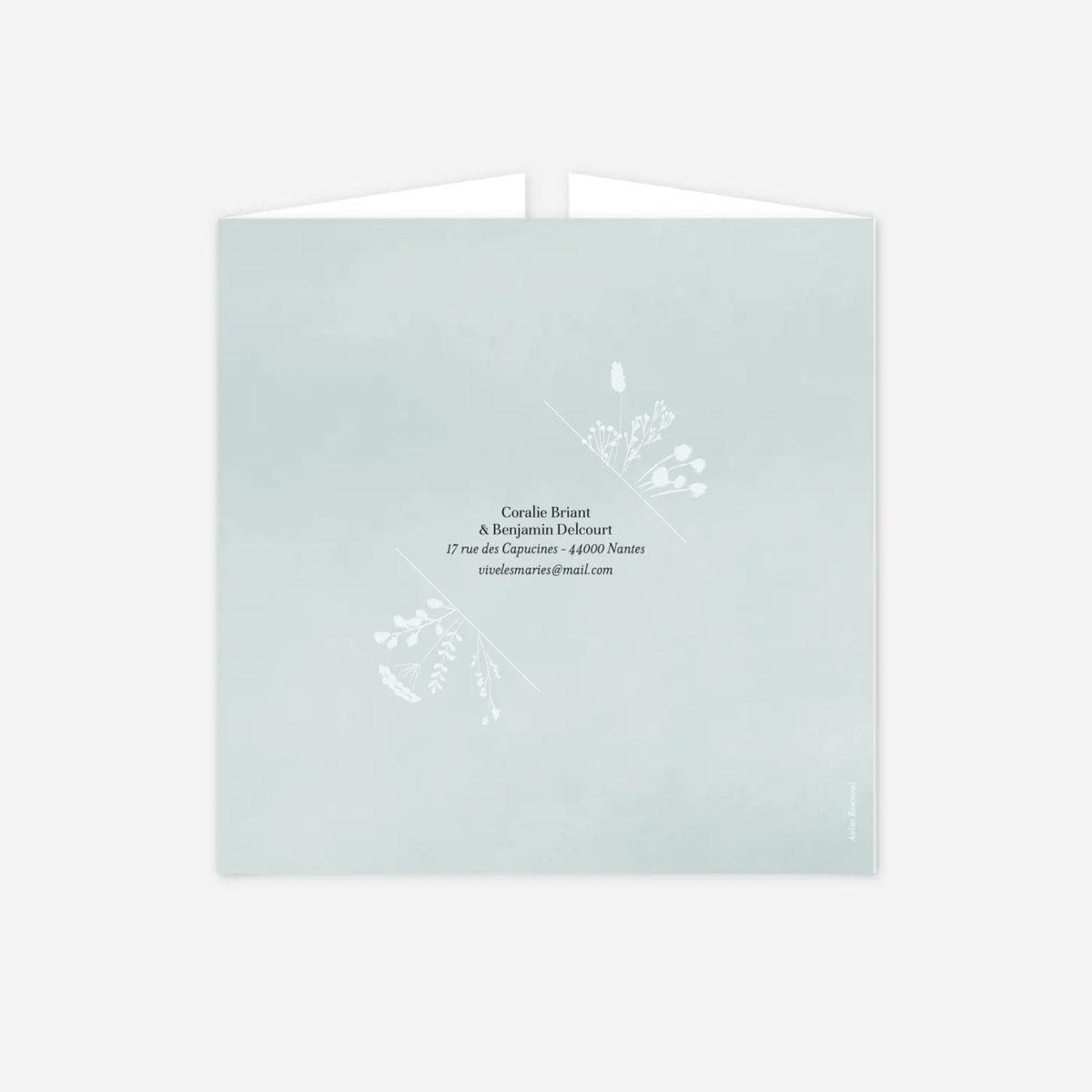 Faire-part mariage Solstice d'été