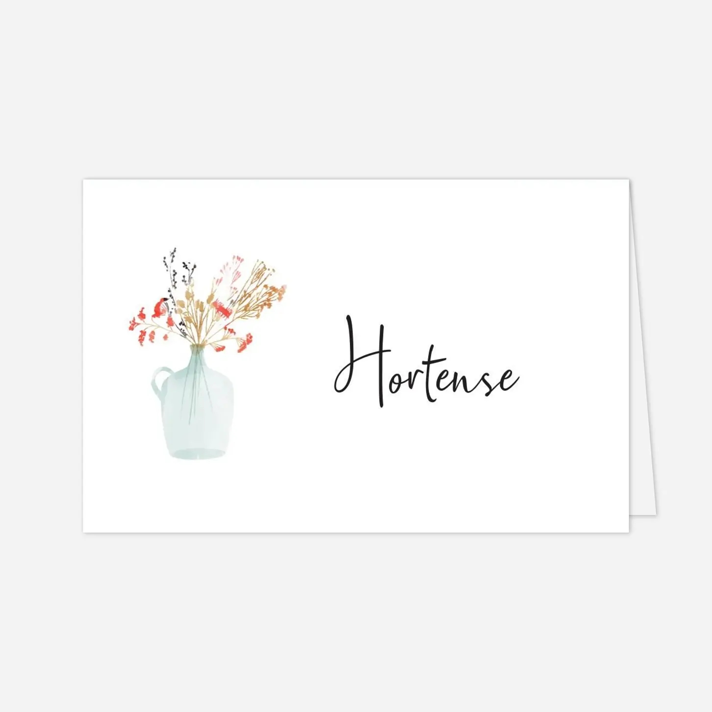 Marque-place Baptême Solstice d'été