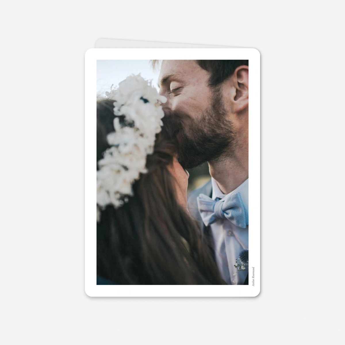 Carte de remerciements Souvenirs