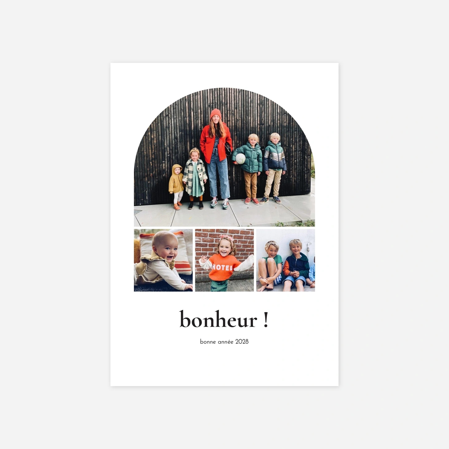 Carte de voeux Souvenirs