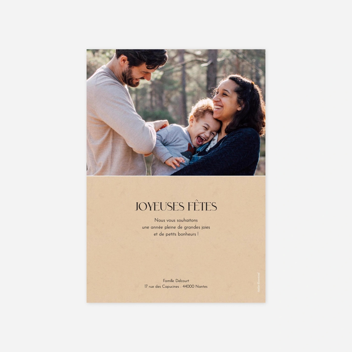 Carte de voeux Storia II