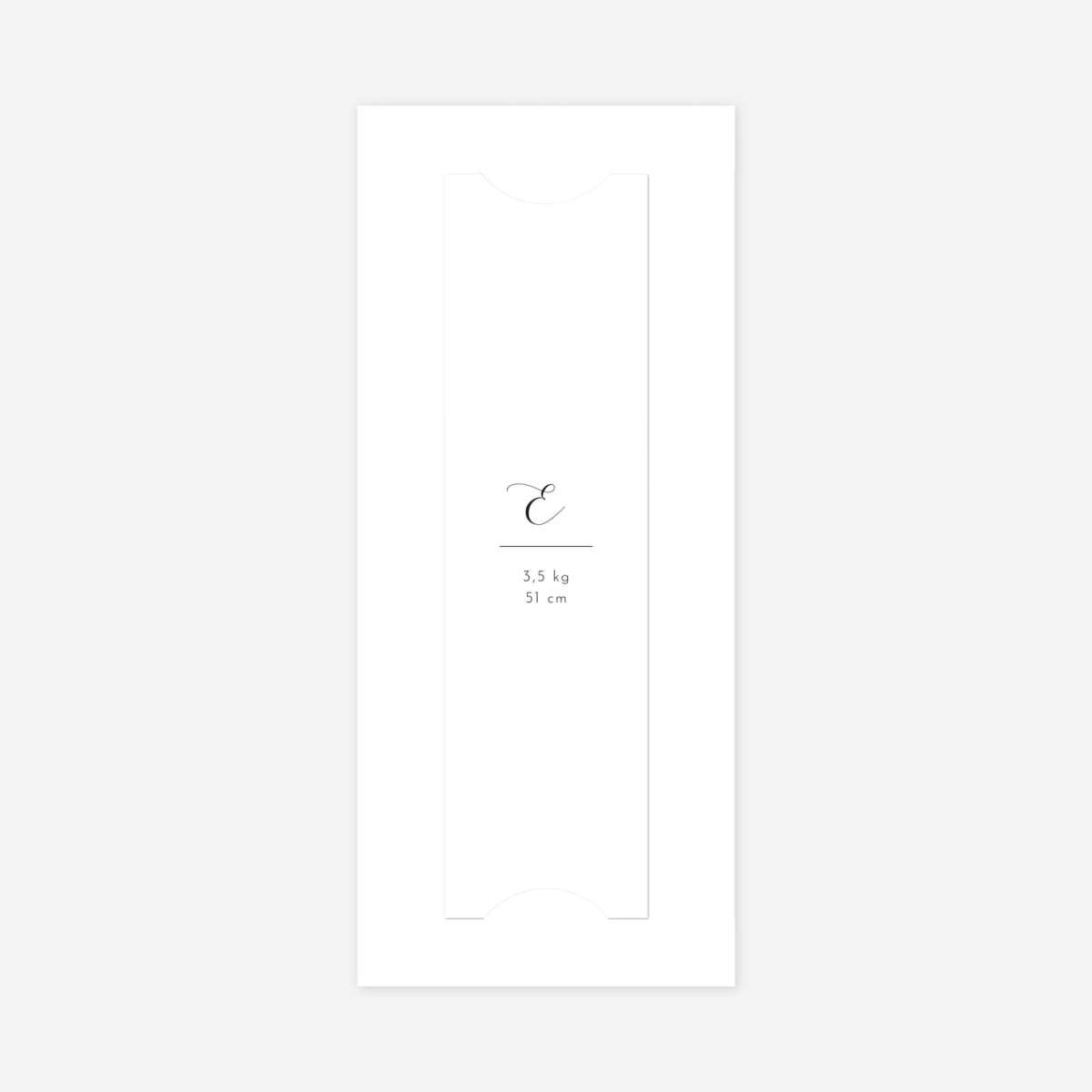 Faire-part naissance Tendre innocence