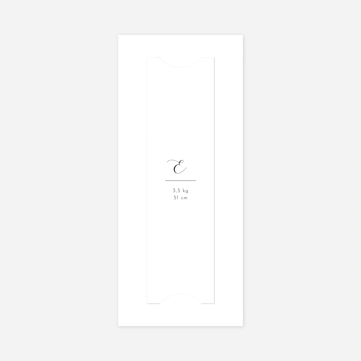 Faire-part naissance Tendre innocence