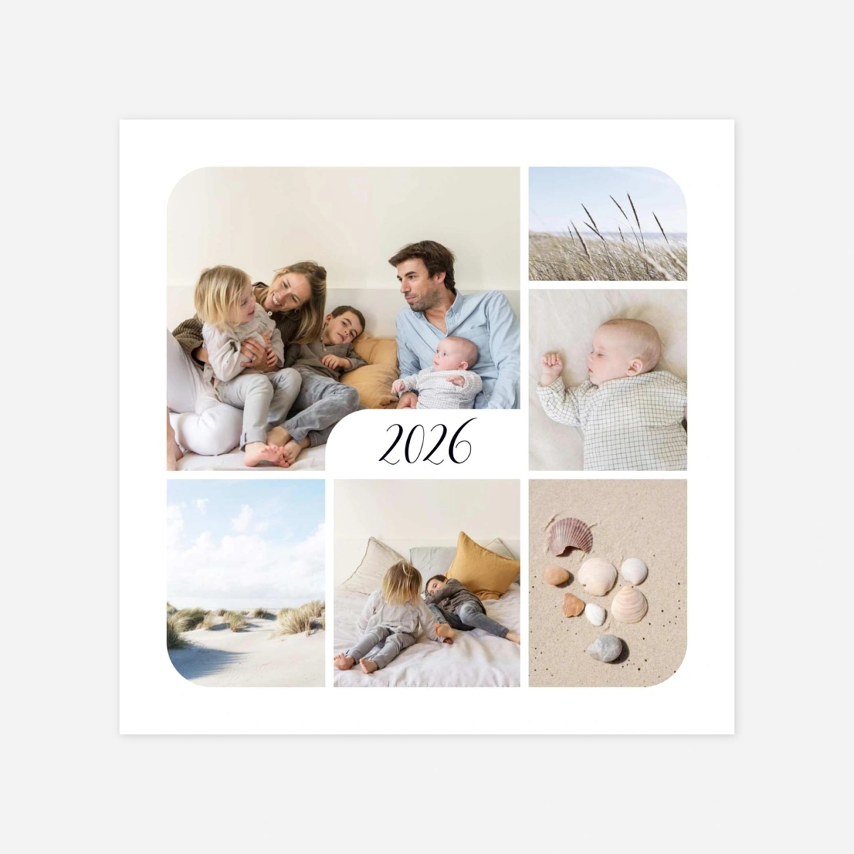 Carte de voeux Tendre innocence