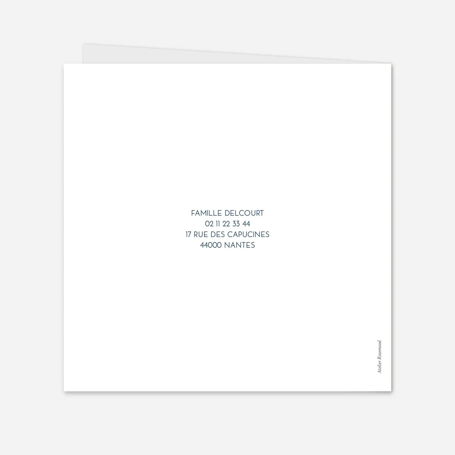 Carte de voeux The photo !