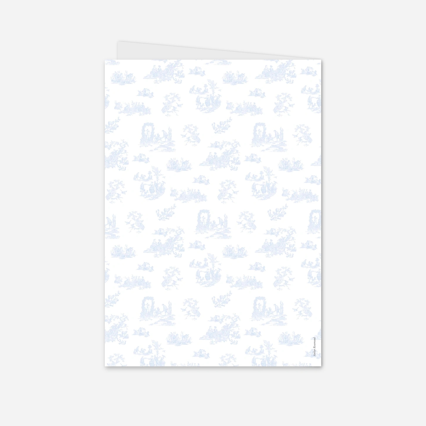 Livret de messe baptême Toile de Jouy