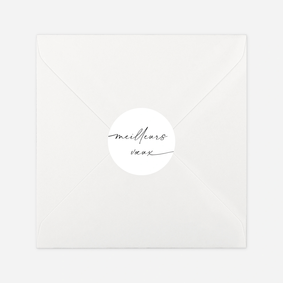 Étiquette cadeau Noël Triptyque